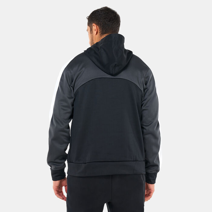 Nike Men's Therma-FIT Starting 5 Pullover Basketball Hoodie Black Nike Men's Therma-FIT Starting 5 Pullover Basketball Hoodie Black image number 1