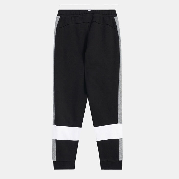 PUMA Kids' Essential Colorblock Pants Black PUMA Kids' Essential Colorblock Pants Black image number 1