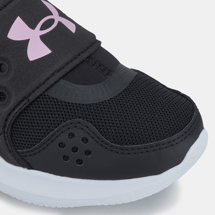 Under Armour Kids' UA Runplay Shoe Black Under Armour Kids' UA Runplay Shoe Black image number 4