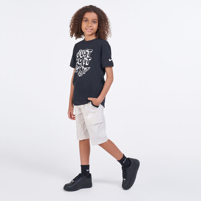 Nike Kids' Sportswear Cargo Shorts Grey Nike Kids' Sportswear Cargo Shorts Grey image number 2