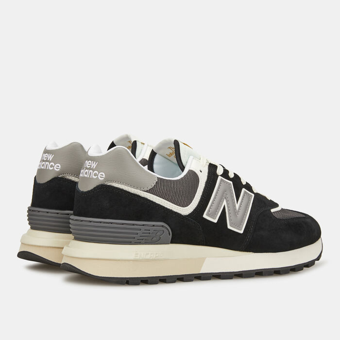New Balance Men's 574 Shoes Black image number 2