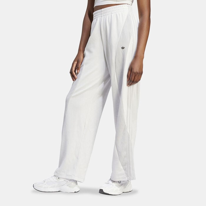 adidas Originals Women's Velour Pants Grey adidas Originals Women's Velour Pants Grey image number 0