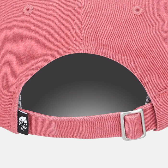 The North Face Horizontal Embroidered Ball Cap Pink The North Face Horizontal Embroidered Ball Cap Pink image number 1