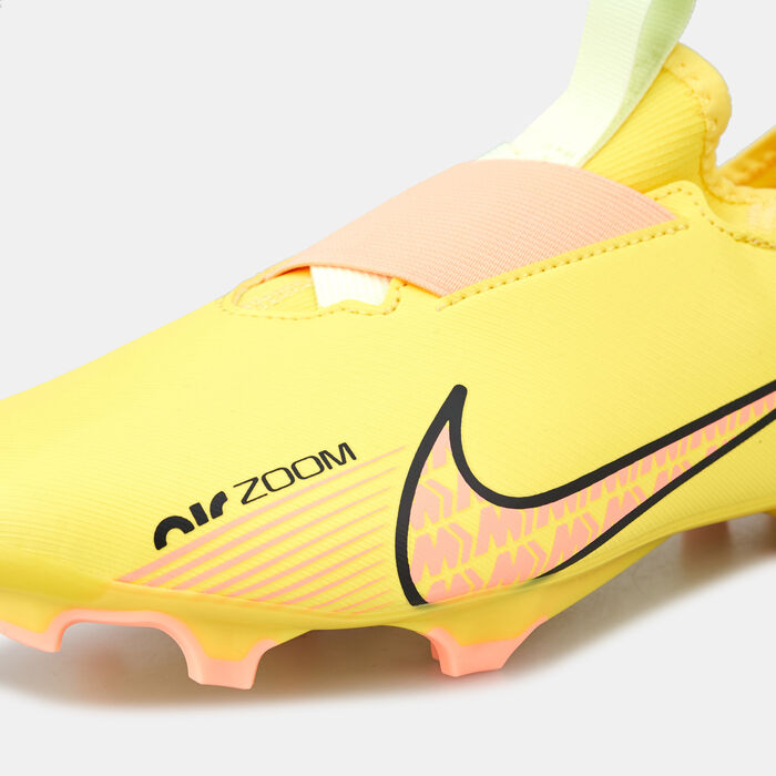 Nike Kids' Mercurial Vapor 15 Academy Multi-Ground Football Shoes yellow Nike Kids' Mercurial Vapor 15 Academy Multi-Ground Football Shoes yellow image number 4