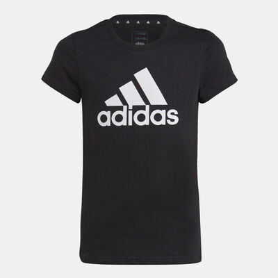 adidas Kids' Essentials Big Logo T-Shirt Black