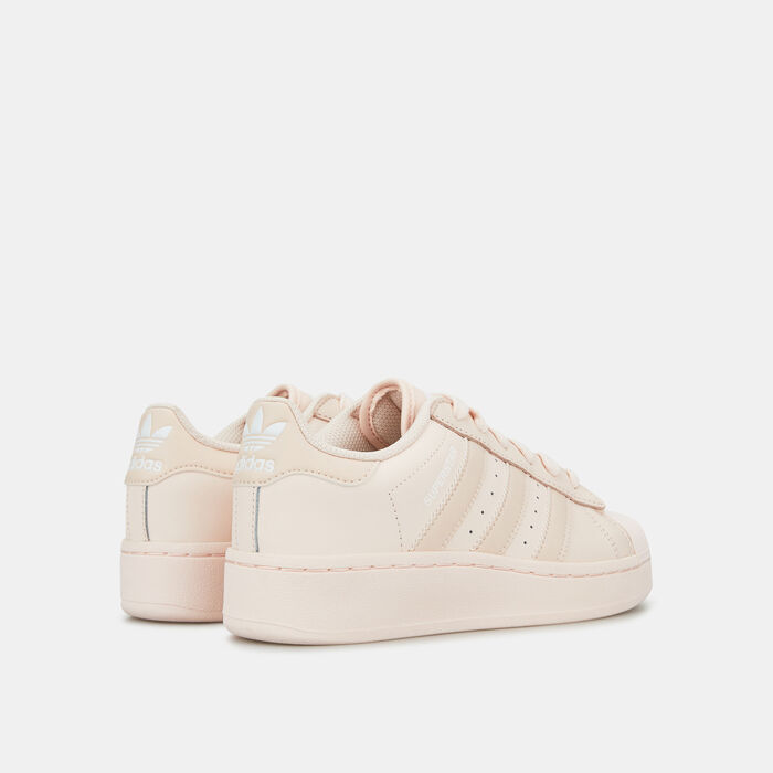 adidas Originals Kids' Superstar XLG Shoes Beige adidas Originals Kids' Superstar XLG Shoes Beige image number 2