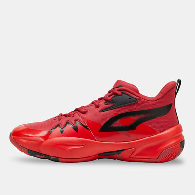 PUMA Men's Genetics Basketball Shoes Red