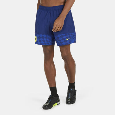 Nike Men's Chelsea F.C. Woven Shorts Blue Nike Men's Chelsea F.C. Woven Shorts Blue
