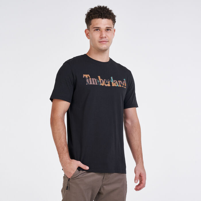 Timberland Men's Outdoor Heritage Camo-Logo T-Shirt Black Timberland Men's Outdoor Heritage Camo-Logo T-Shirt Black image number 0