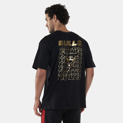 New Era Men's NBA Chicago Bulls T-Shirt Black