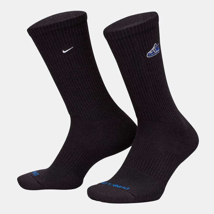 Nike Everyday Plus Cushioned Crew Socks Black Nike Everyday Plus Cushioned Crew Socks Black image number 0