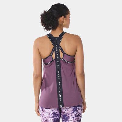 Under Armour Women's Knockout Tank Top Purple Under Armour Women's Knockout Tank Top Purple