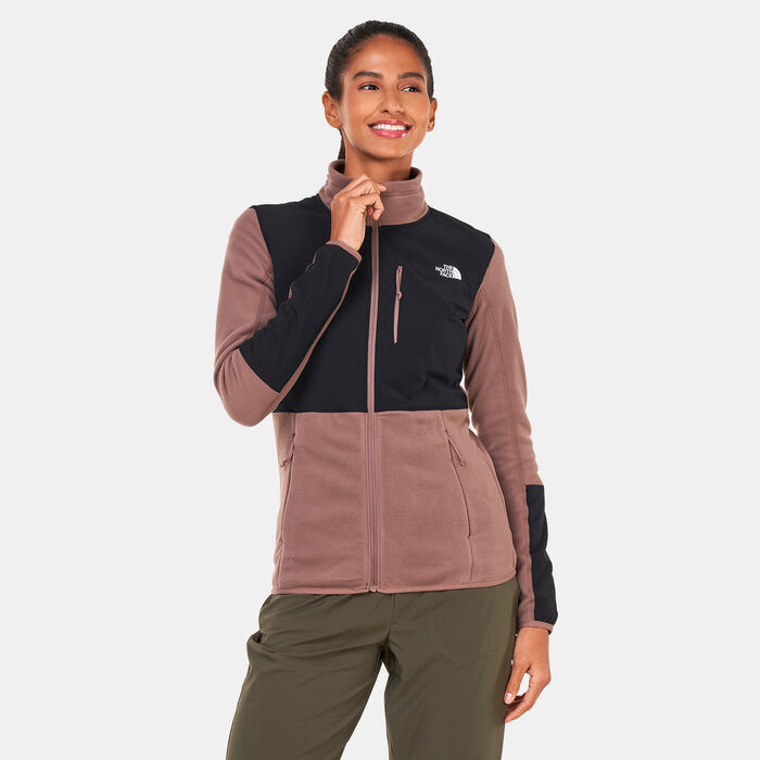 The North Face Women's Diablo Midlayer Fleece Jacket Beige The North Face Women's Diablo Midlayer Fleece Jacket Beige image number 0