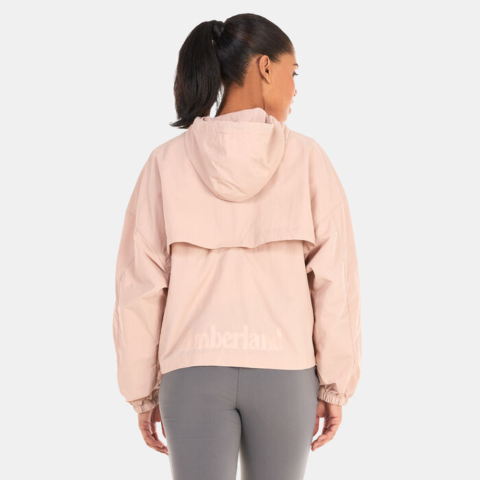 Timberland Women's Progressive Utility Windbreaker Jacket Pink Timberland Women's Progressive Utility Windbreaker Jacket Pink image number 1