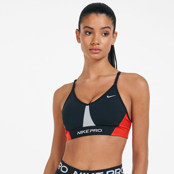Nike Women's Pro Dri-FIT Indy Sports Bra Black image number 0
