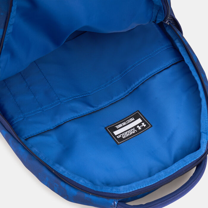 Under Armour Hustle 6.0 Backpack Blue image number 3