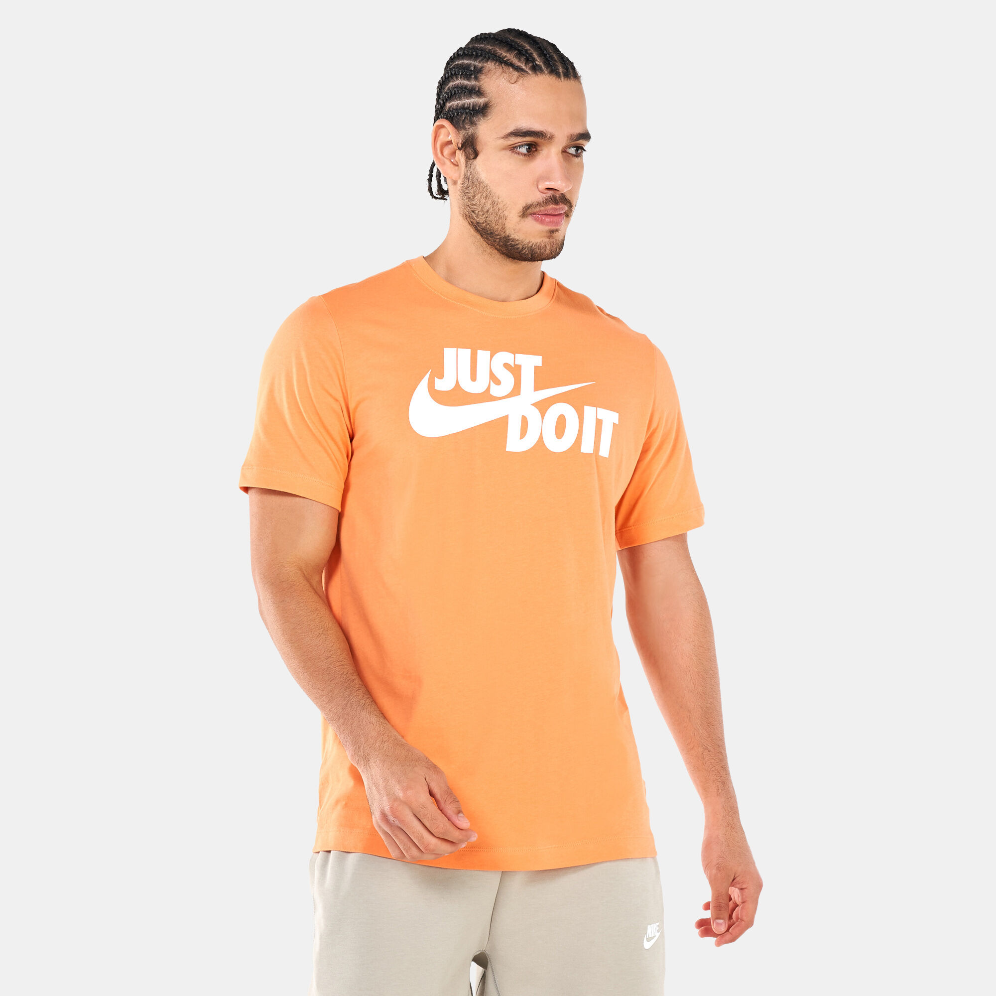 Men s Sportswear Just Do It T Shirt Orange Nike in Qatar SSS