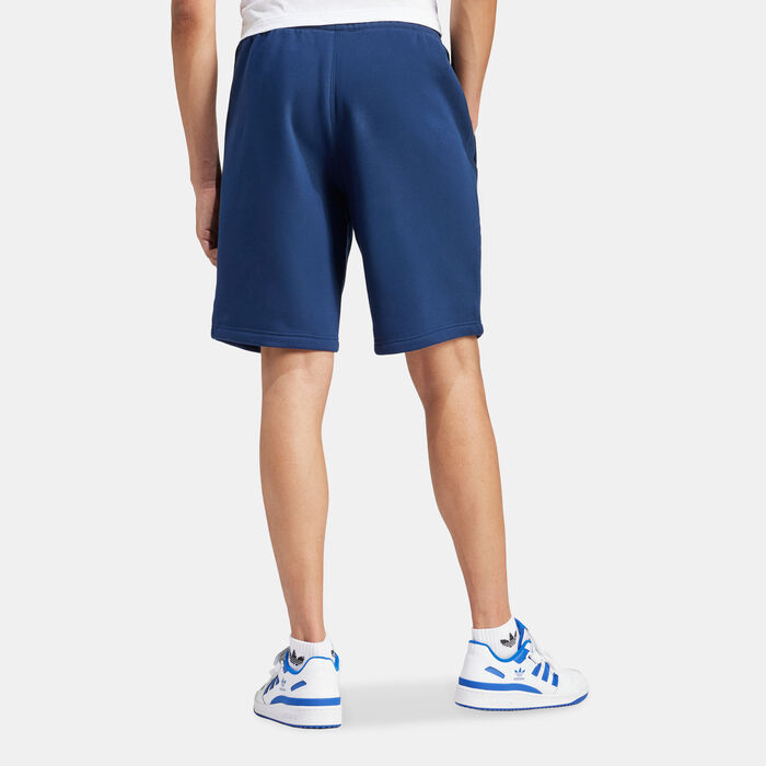 adidas Originals Men's Trefoil Essentials Shorts Blue adidas Originals Men's Trefoil Essentials Shorts Blue image number 1