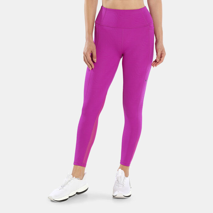 PUMA Women's Train Flawless High Waist 7/8 Leggings Pink image number 0