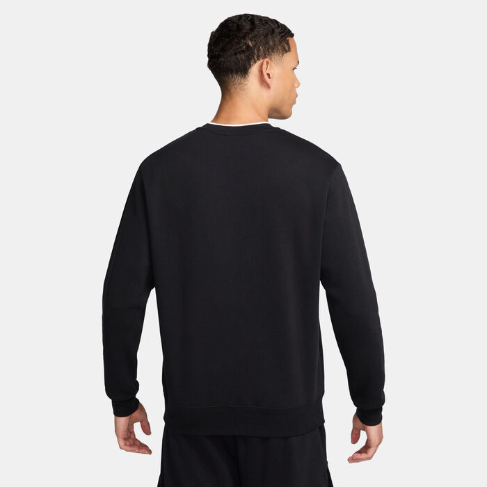 Nike Men's Air Fleece Sweatshirt Black image number 1