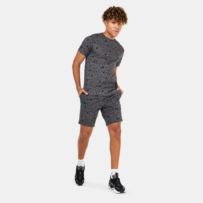 PUMA Men's Brand Love 8-Inch Shorts Grey image number 2