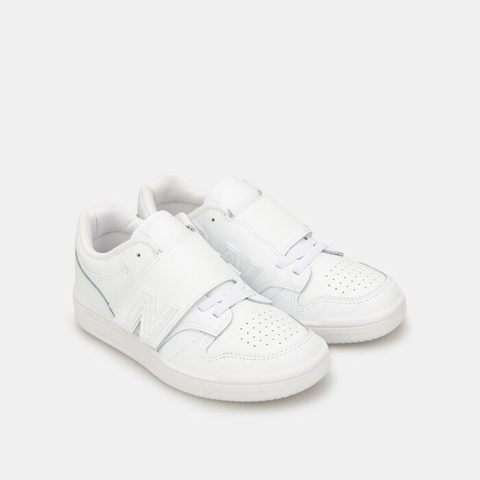 New Balance Kids' BB480 Velcro Shoes White image number 3