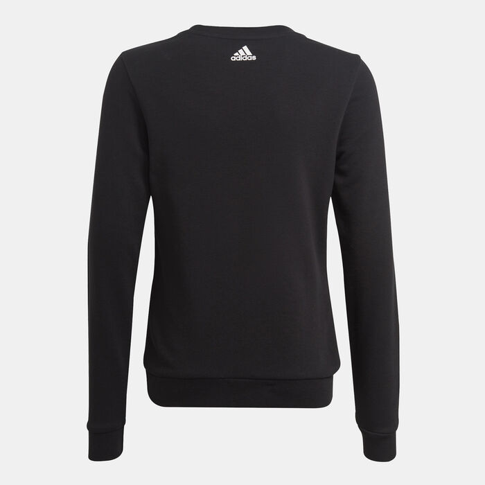 adidas Kids' Essentials Big Logo Sweatshirt Black adidas Kids' Essentials Big Logo Sweatshirt Black image number 1