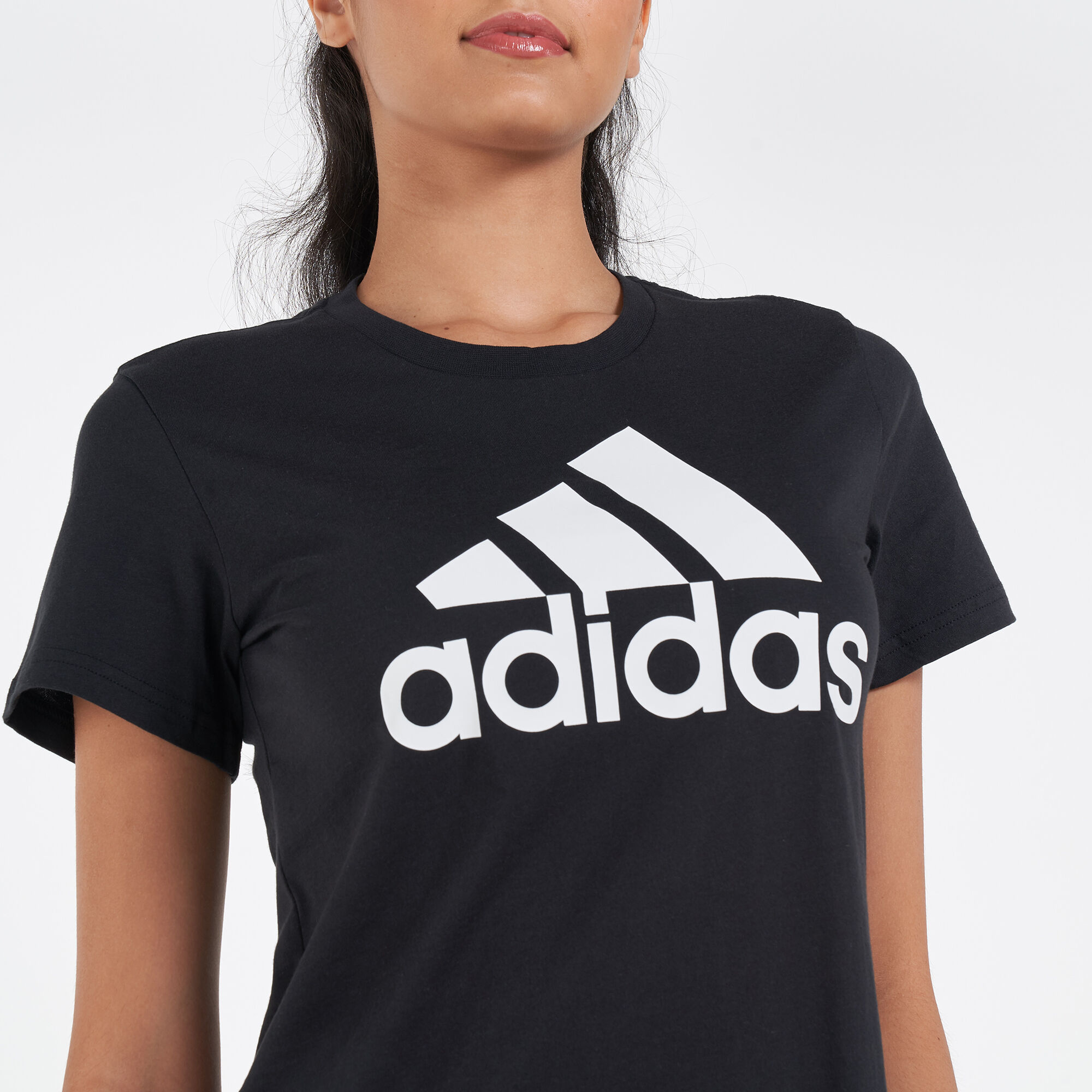 Adidas badge of sport tee women's hot sale