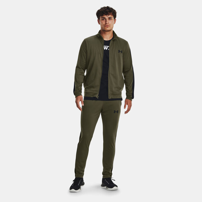 Under Armour Men's UA Knit Tracksuit Green Under Armour Men's UA Knit Tracksuit Green image number 0