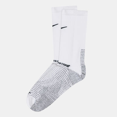 Nike Men's Grip Strike Football Crew Socks White
