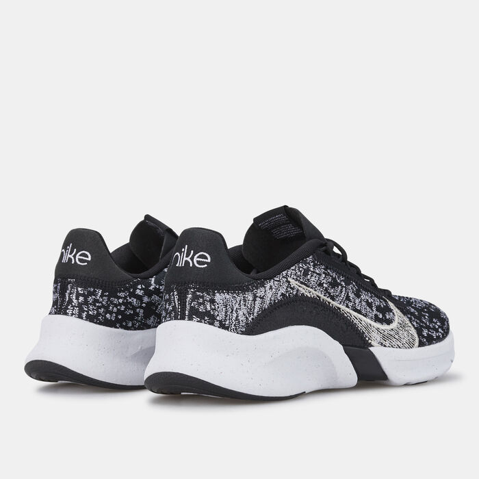 Nike Women's SuperRep Go 3 Flyknit Next Nature Training Shoe Grey Nike Women's SuperRep Go 3 Flyknit Next Nature Training Shoe Grey image number 3