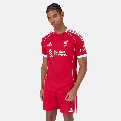 adidas Men's Liverpool 25/26 Home Replica Football Jersey Red