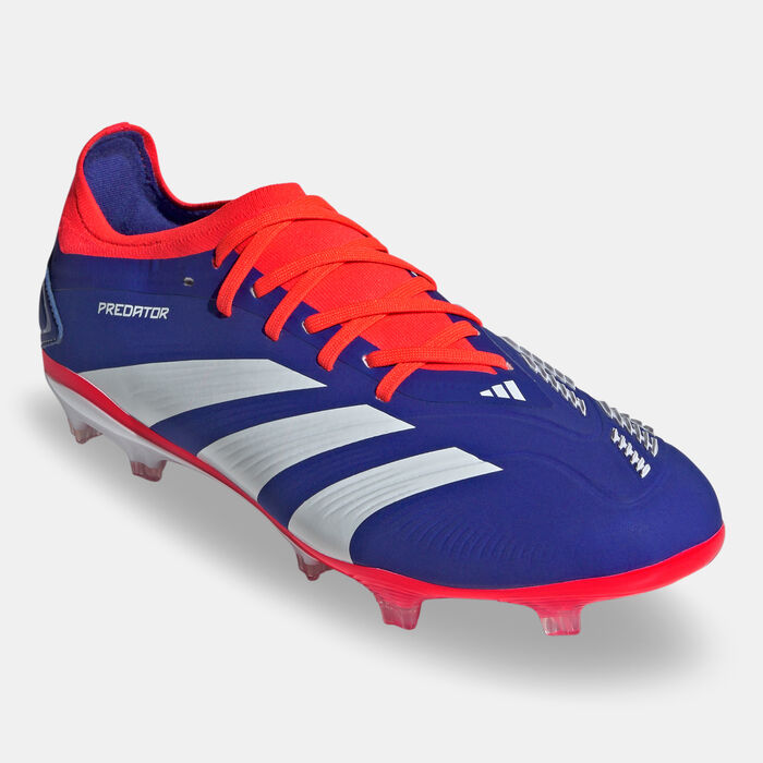 adidas Men's Predator Pro Firm Ground Football Shoes White adidas Men's Predator Pro Firm Ground Football Shoes White image number 1