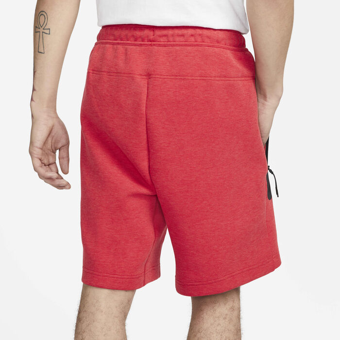 Nike Men's Sportswear Tech Fleece Shorts Red Nike Men's Sportswear Tech Fleece Shorts Red image number 2
