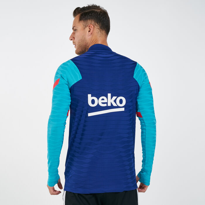 Nike Men's F.C. Barcelona Vaporknit Strike Drill Top Nike Men's F.C. Barcelona Vaporknit Strike Drill Top image number 1