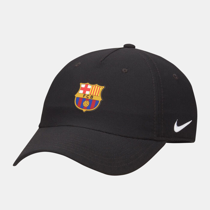 Nike Men's FC Barcelona Dri-FIT Unstructured Cap Black Nike Men's FC Barcelona Dri-FIT Unstructured Cap Black image number 0