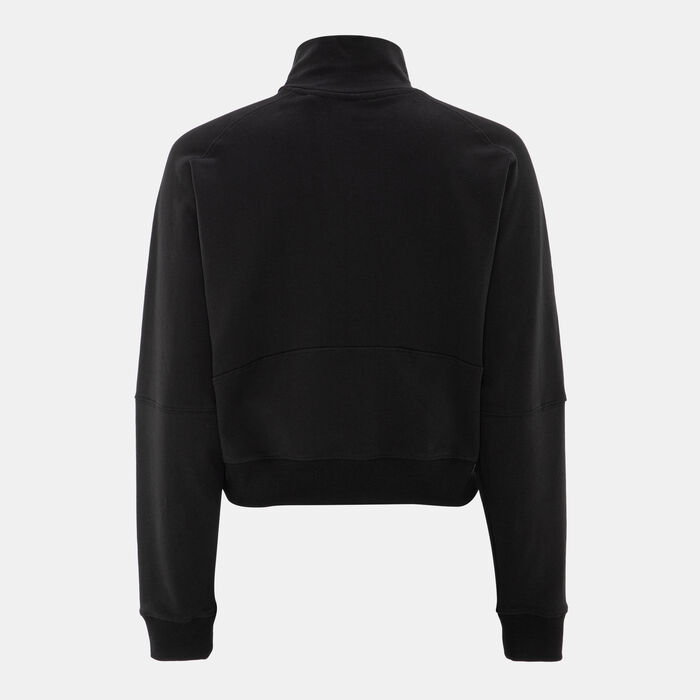 Sun and Sand Sports Women's 1/2-Zip Hoodie Black image number 1