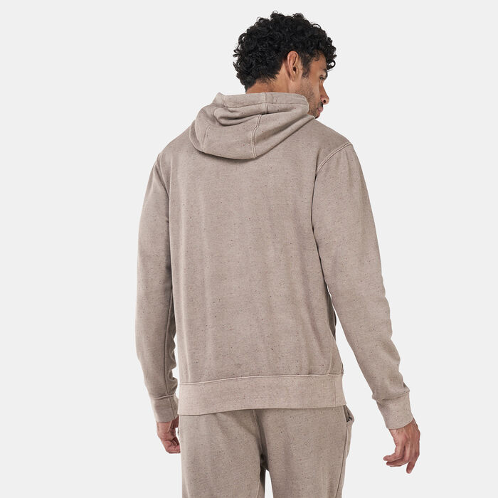 Nike Men's Club Fleece Pullover Hoodie Brown Nike Men's Club Fleece Pullover Hoodie Brown image number 1