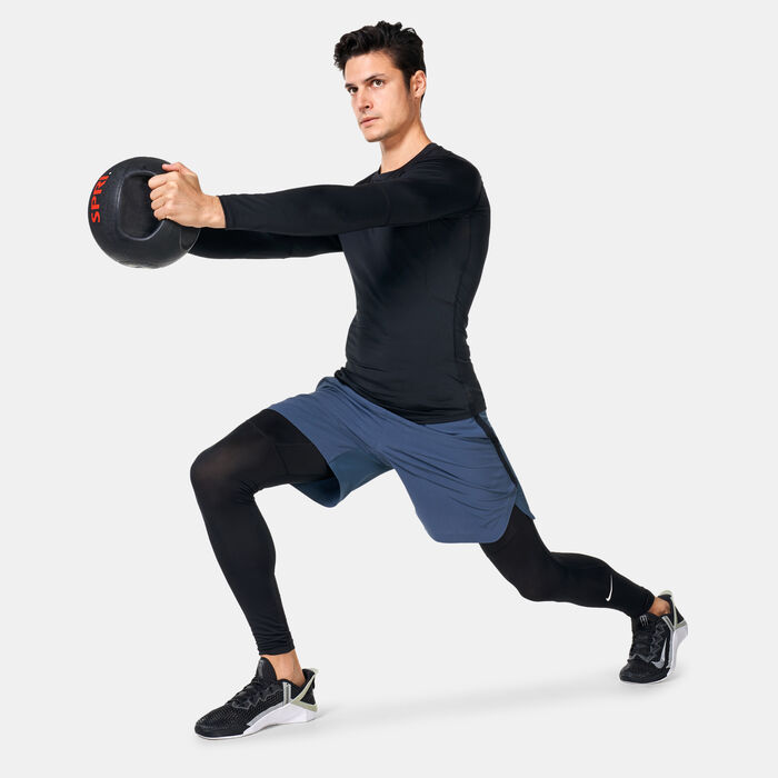 Nike Men's Pro Dri-FIT Training Tights Black Nike Men's Pro Dri-FIT Training Tights Black image number 2