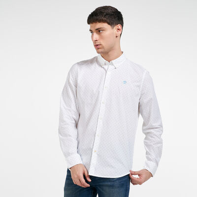 Timberland Men's Mill River Korean Shirt White