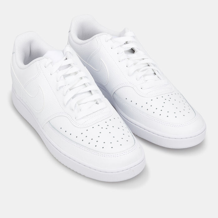 Nike Men's Court Vision Low Shoe White Nike Men's Court Vision Low Shoe White image number 1