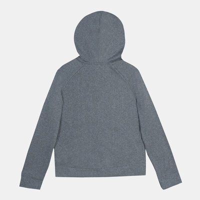 Nike Kids' Therma-FIT Basketball Hoodie (Older Kids) Grey