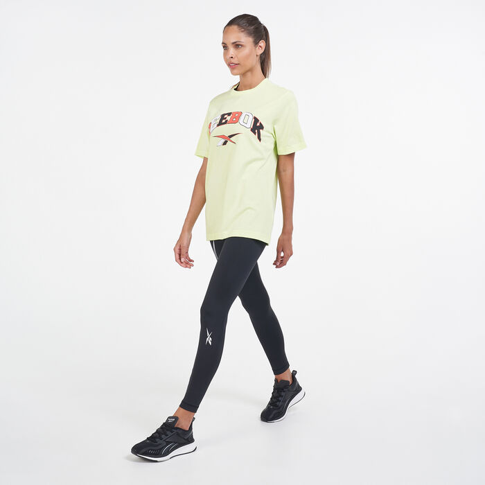 Reebok Classics Basketball T-Shirt yellow Reebok Classics Basketball T-Shirt yellow image number 3