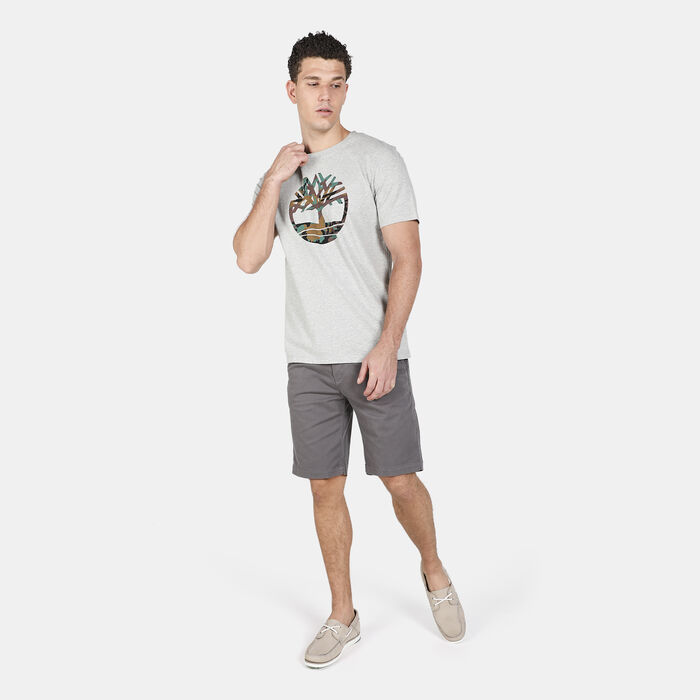 Timberland Men's Outdoor Heritage Camo Tree T-Shirt Grey image number 2