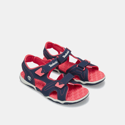 Timberland Kids' Adventure Seeker 2-Strap Sandal (Younger Kids) Blue Timberland Kids' Adventure Seeker 2-Strap Sandal (Younger Kids) Blue
