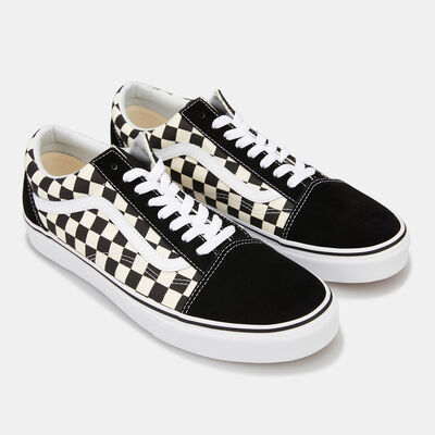 Vans Old Skool Checkerboard Unisex Shoe Black