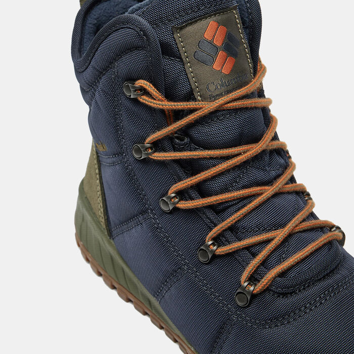 Columbia Men's Fairbanks Omni-Heat Boots Blue Columbia Men's Fairbanks Omni-Heat Boots Blue image number 4