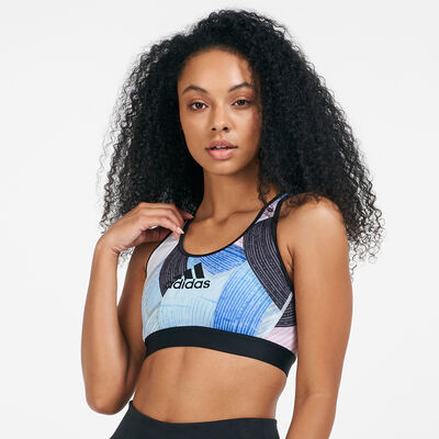 adidas Women's Don't Rest Nini Sum Sports Bra Black adidas Women's Don't Rest Nini Sum Sports Bra Black