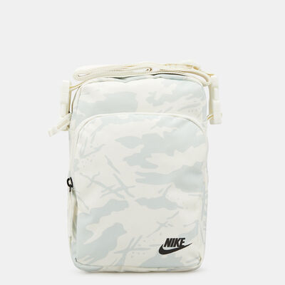 Nike Men’s Heritage Camo Crossbody Bag White Nike Men’s Heritage Camo Crossbody Bag White