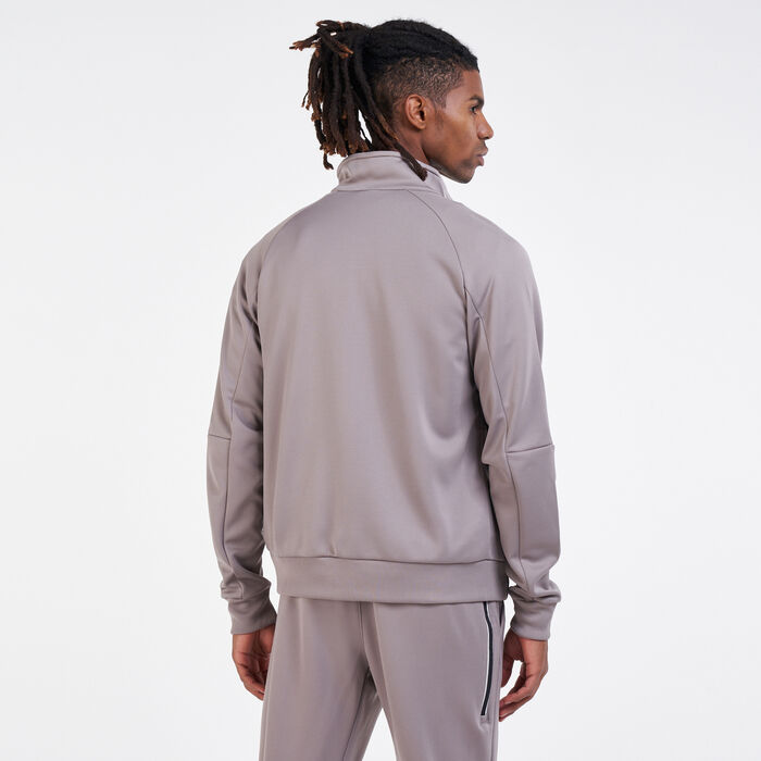Nike Men's Sportswear N98 Tribute Track Jacket Grey image number 1